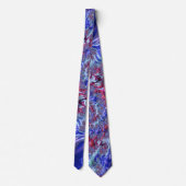 Groovy Fractal Krawatte (Rückseite)