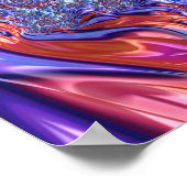 Groovy Fraktal Poster (Ecke)