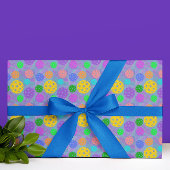 Groovy Fun Pickleball Pop Art Wrapping Paper Geschenkpapier