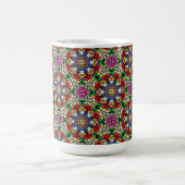 Groovy Funky Flower Power Kaffeetasse (Mittel)