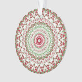 Groovy Funky Gefärbte Krawatte Christmas Boho Hipp Ornament (Vorderseite)