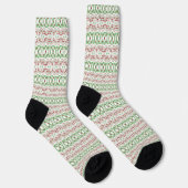 Groovy Funky Gefärbte Krawatte Christmas Boho Hipp Socken (Rechts)