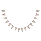 Groovy Funky Gefärbte Krawatte Christmas Boho Hipp Wimpelkette (Alle)