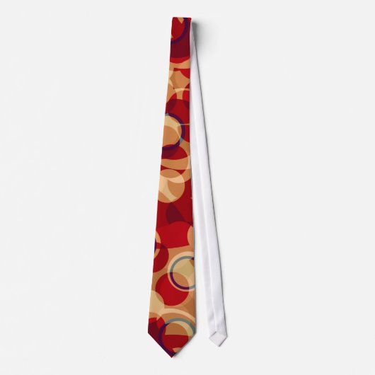 Groovy Funky Retro Fashion Neck Tie Krawatte (Vorderseite)