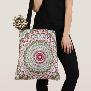 Groovy Funky Tie Dye Weihnachten Boho Hippie Manda Tasche