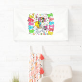 Groovy Funny Rabbit Egg Chick Easter Squad Day Men Banner (Insitu)