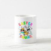 Groovy Funny Rabbit Egg Chick Easter Squad Day Men Kaffeetasse (Mittel)