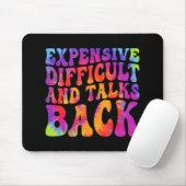 Groovy Funny teuer schwierig & amp; Gespräche zurü Mousepad (Mit Mouse)