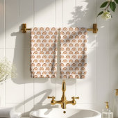 Groovy Garden Towel Terracotta Copper Touch Badhandtuch Set
