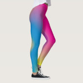 Groovy Gefärbte Krawatte Leggings (Rechts)
