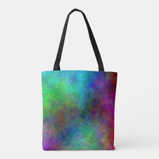 Groovy Gefärbte Krawatte Style Monogram Tasche (Rückseite)