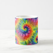 Groovy gefärbte Krawattehippie-Art-Tasse Kaffeetasse (Mittel)