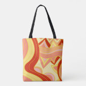 Groovy Gelbs Tasche (Rückseite)