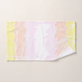 Groovy Geometric Abstrakt Pangender Pride Flag Handtuch (Handtuch)