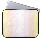 Groovy Geometric Abstrakt Pangender Pride Flag Laptopschutzhülle (Vorderseite)
