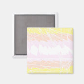 Groovy Geometric Abstrakt Pangender Pride Flag Magnet (Vorderseite/Rückseite)