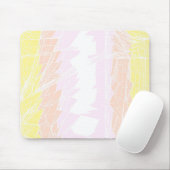 Groovy Geometric Abstrakt Pangender Pride Flag Mousepad (Mit Mouse)