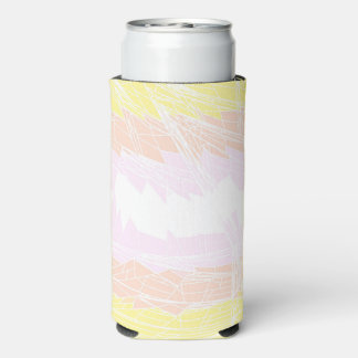 Groovy Geometric Abstrakt Pangender Pride Flag Selters Dosenkühler