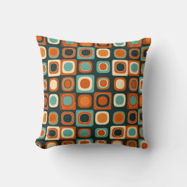 Groovy Geometric Boho Retro Bohemisch farbig Kissen