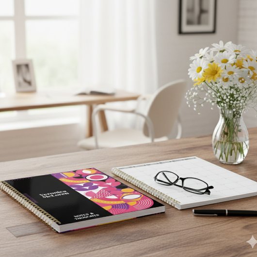 Groovy Geometry Planer: Werben Sie Ihr Personalisi Planer