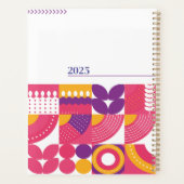 Groovy Geometry Planner 2026 – DIY Eigenes Design Planer (Rückseite)