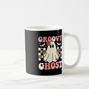 Groovy Ghost Halloween Ghost Kostüm Retro Groovy Kaffeetasse