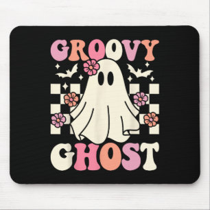 Groovy Ghost Halloween Ghost Kostüm Retro Groovy Mousepad