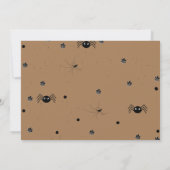 Groovy Ghost Halloween Zwei Spooky 2. Geburtstag Einladung (Rückseite)