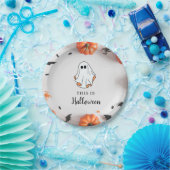 Groovy Ghost retro Halloween Pappteller (Party)