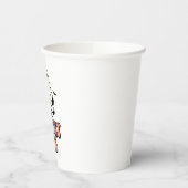 groovy Ghost retro Halloween Spooky One Geburtstag Pappbecher (Links)