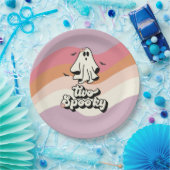 Groovy Ghost Retro Halloween Zwei Spooky Geburtsta Pappteller (Party)