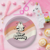 Groovy Ghost Retro Halloween Zwei Spooky Geburtsta Pappteller (Party)