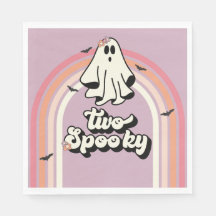 Groovy Ghost Retro Halloween Zwei Spooky Geburtsta