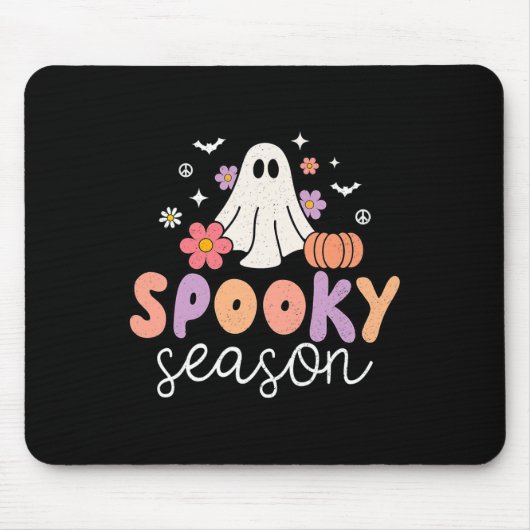 Groovy Ghost Spooky Saison Mousepad (Vorne)