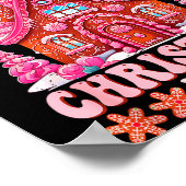 Groovy Gingerbread House Crew Nk Christmas Vibes P Poster (Ecke)