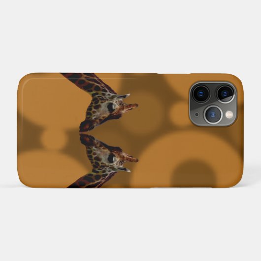 Groovy Giraffe A Go, Case-Mate iPhone Hülle (Rückseite (Horizontal))