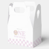 Groovy Girl Checkered Happy Face | 1. Geburtstag Geschenkschachtel (Geöffnet)