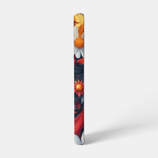 Groovy Girl Portrait Phone Case Samsung Galaxy Hülle (Linke Seite)