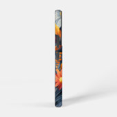 Groovy Girl Portrait Phone Case Samsung Galaxy Hülle (Rechte Seite)