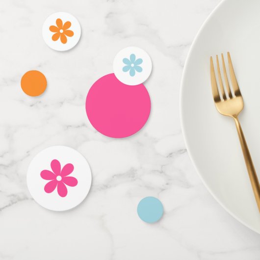 Groovy Girl Power Baby Shower Confetti Konfetti (Gruppe)