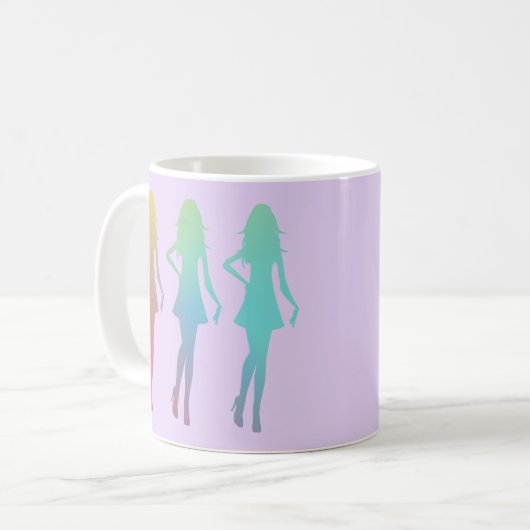 Groovy Girls Kaffeetasse (Vorderseite Links)