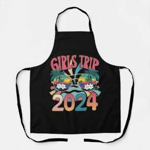 Groovy Girls Trip 2024 Wochenend Sommer Strand Schürze