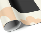 Groovy Girly Psychedelic Checkerboard, Y2K Wrappin Geschenkpapier (Rolleneckpunkt)