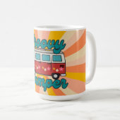 Groovy Glamper Kaffeetasse (VorderseiteRechts)