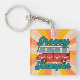 Groovy Glamper Schlüsselanhänger