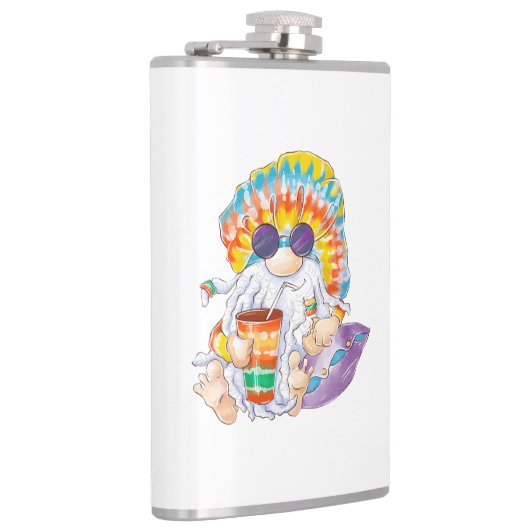 Groovy Gnome 8 oz. Flachmann (Rechts)