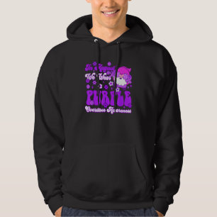 Groovy Gnomes Im August Tragen Wir Lila Überdosis Hoodie