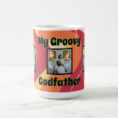 Groovy GodVater Retro Wavy Foto Tasse (Mittel)
