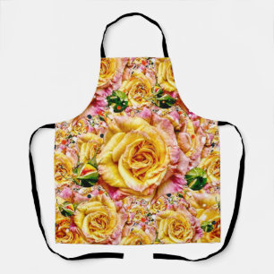 Groovy Golden Rose Opulence: Schürze