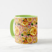 Groovy Golden Rose Opulence: Tasse (Vorderseite Links)